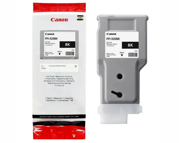 Canon PFI-320BK Black Original XL-Patrone 300ml