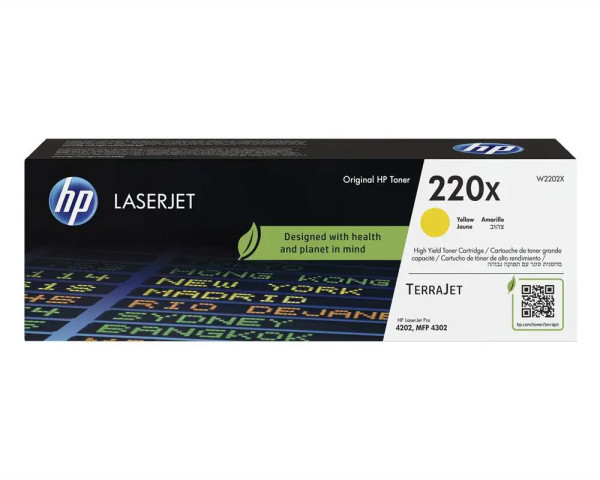 HP 220X Yellow Original-Toner W2202X