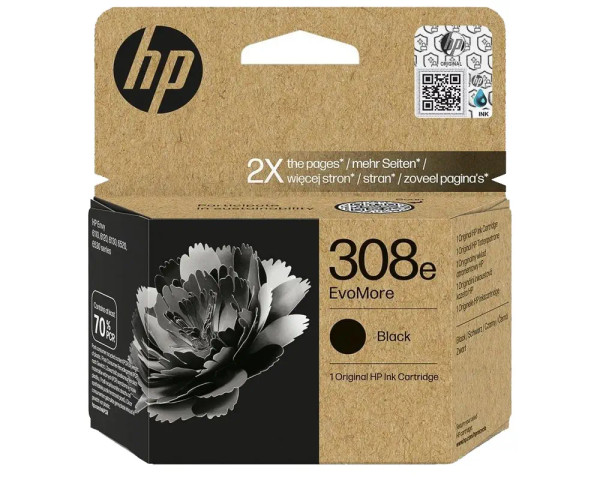 HP 308e EvoMore Black Original Druckerpatrone