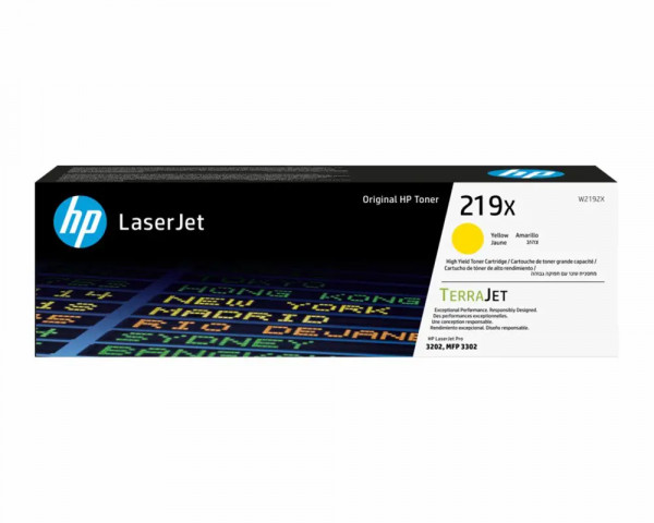 Original-Toner HP 219X (W2192X) Yellow 2,5K