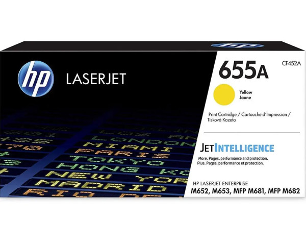 HP 655A Original-Toner CF452A Yellow