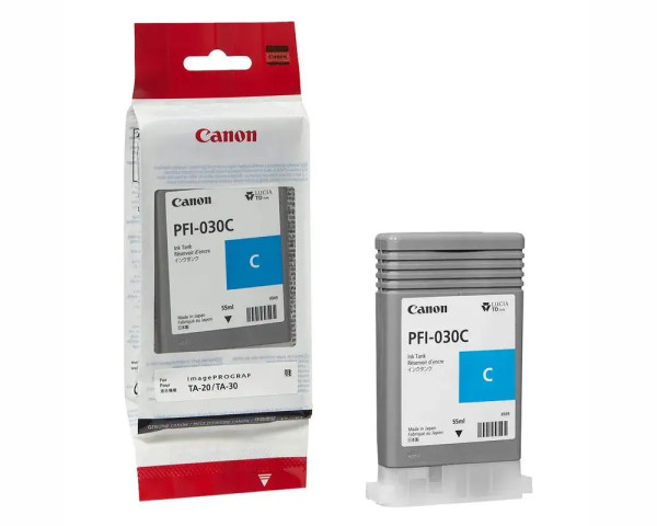 Canon PFI-030C Cyan Original Druckerpatrone 55ml